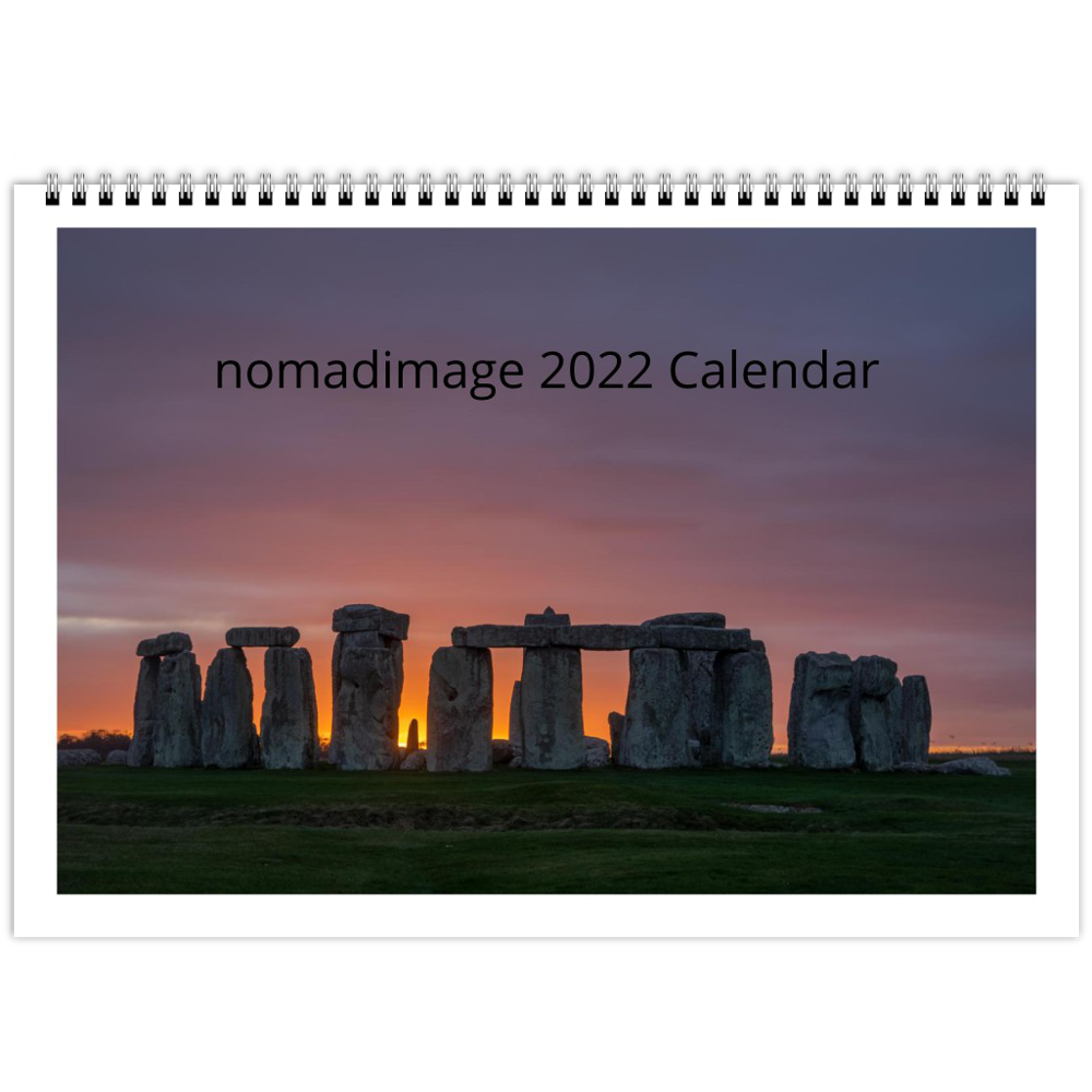 Nomad Image 2022 Stonehenge Calendars now available Nomad Image